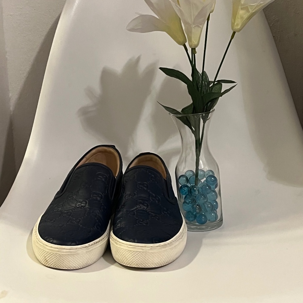 GUCCI Guccissima Dublin Slip On Sneakers - Picture 10 of 11